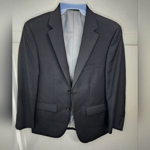 Pronto Uomo Black Suit Mens Black Jacket 38R
